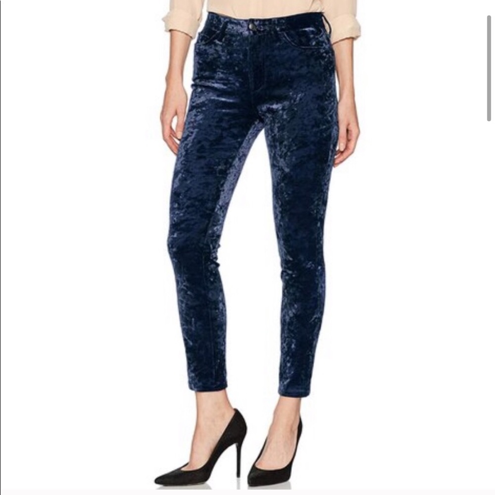 NWT Joe’s Jeans High Rise Skinny Velvet Pants 24
